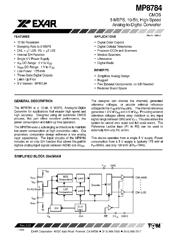MP8784_171234.PDF Datasheet