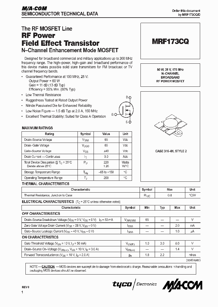 MRF173CQ_41833.PDF Datasheet