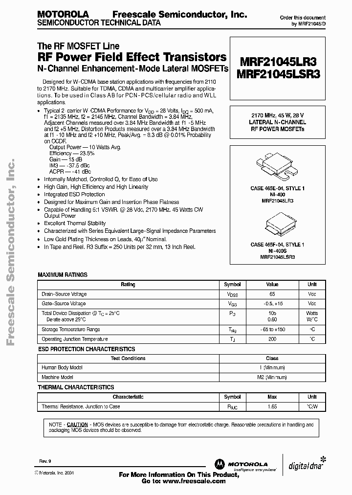 MRF21045_99968.PDF Datasheet