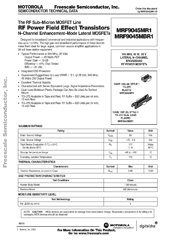 MRF9045MR1_196066.PDF Datasheet