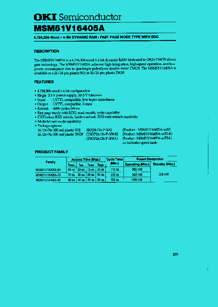 MSM51V16405A_57077.PDF Datasheet