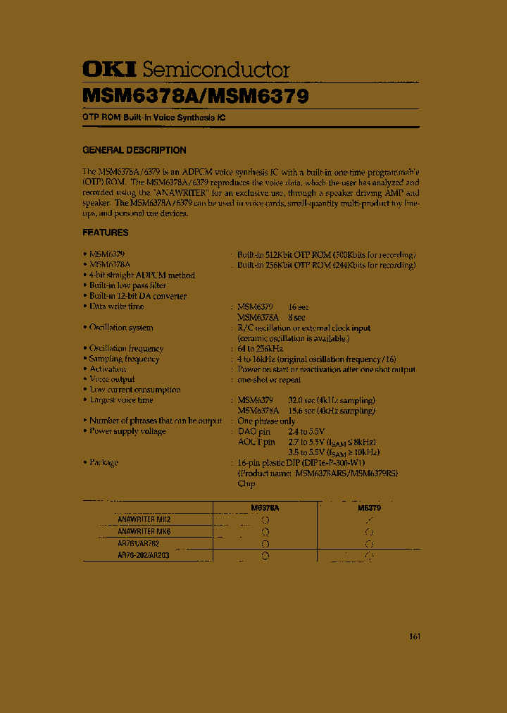 MSM6378A_105404.PDF Datasheet