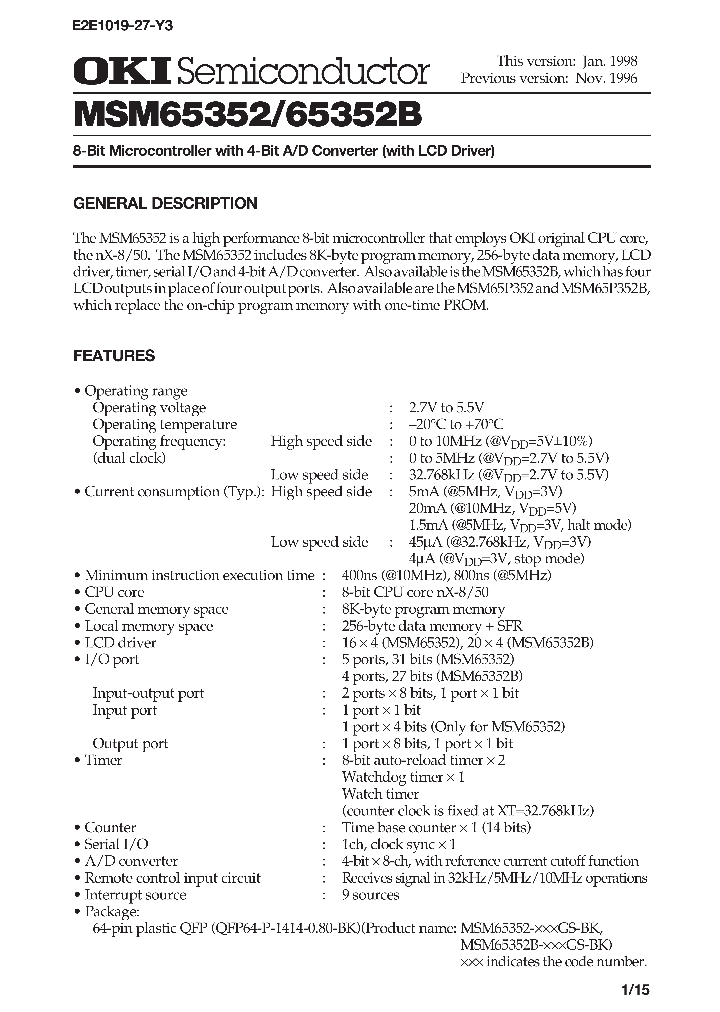 MSM65352_4344.PDF Datasheet