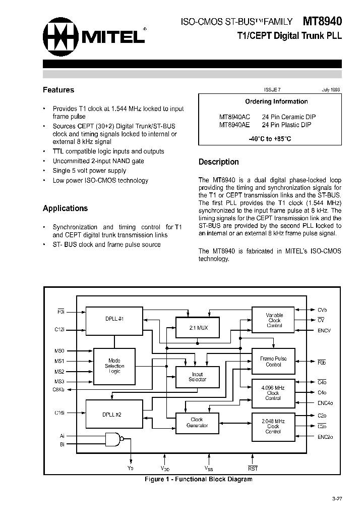MT8940AC_9550.PDF Datasheet
