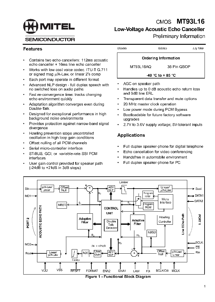 MT93L16_72491.PDF Datasheet