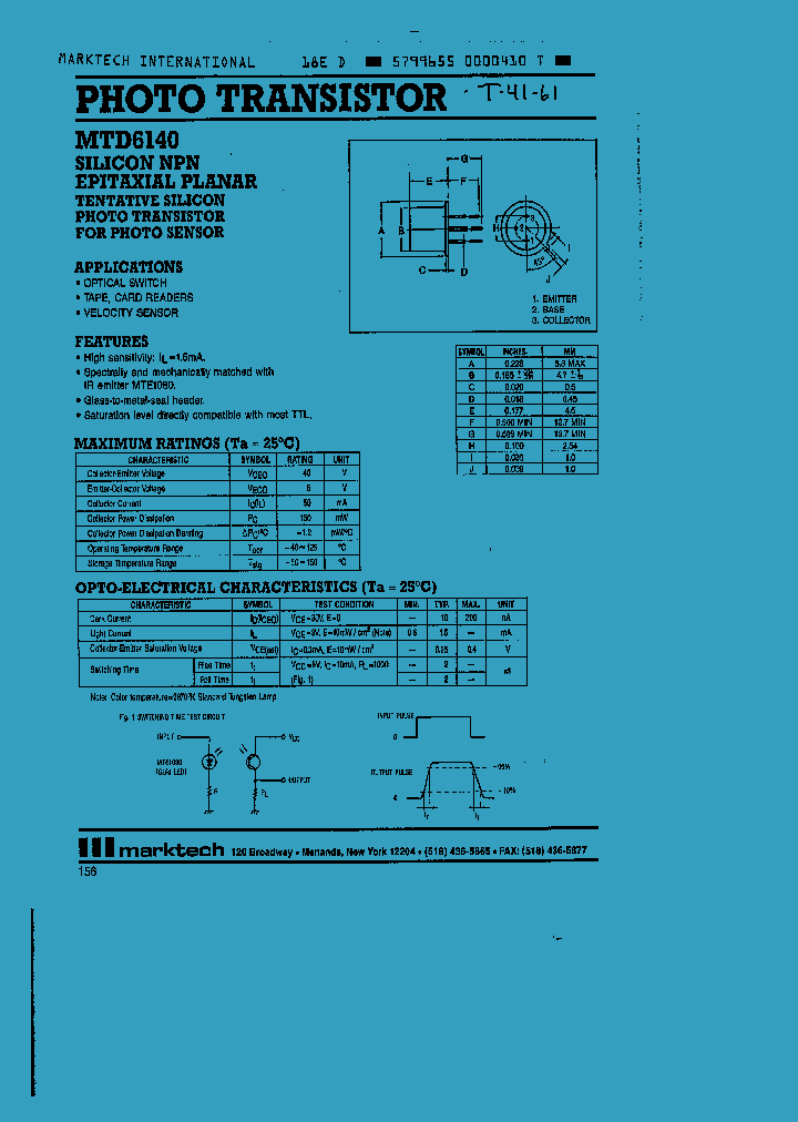 MTD6140_70779.PDF Datasheet