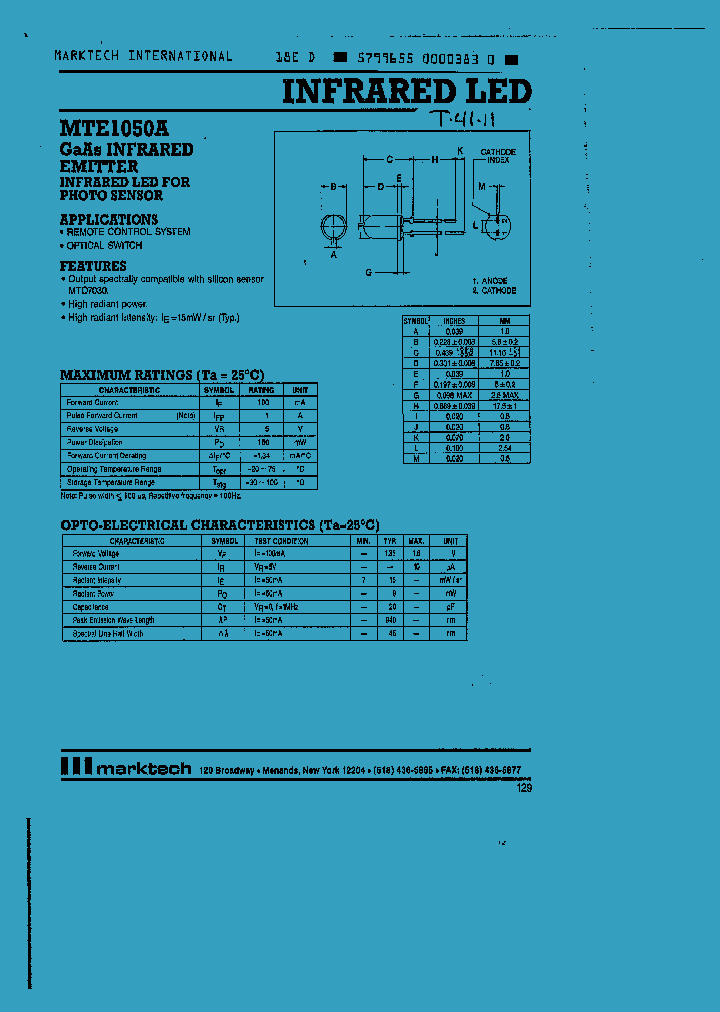 MTE1050A_69590.PDF Datasheet