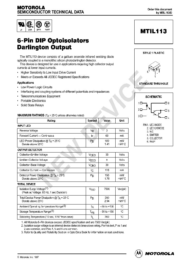 MTIL113_157756.PDF Datasheet