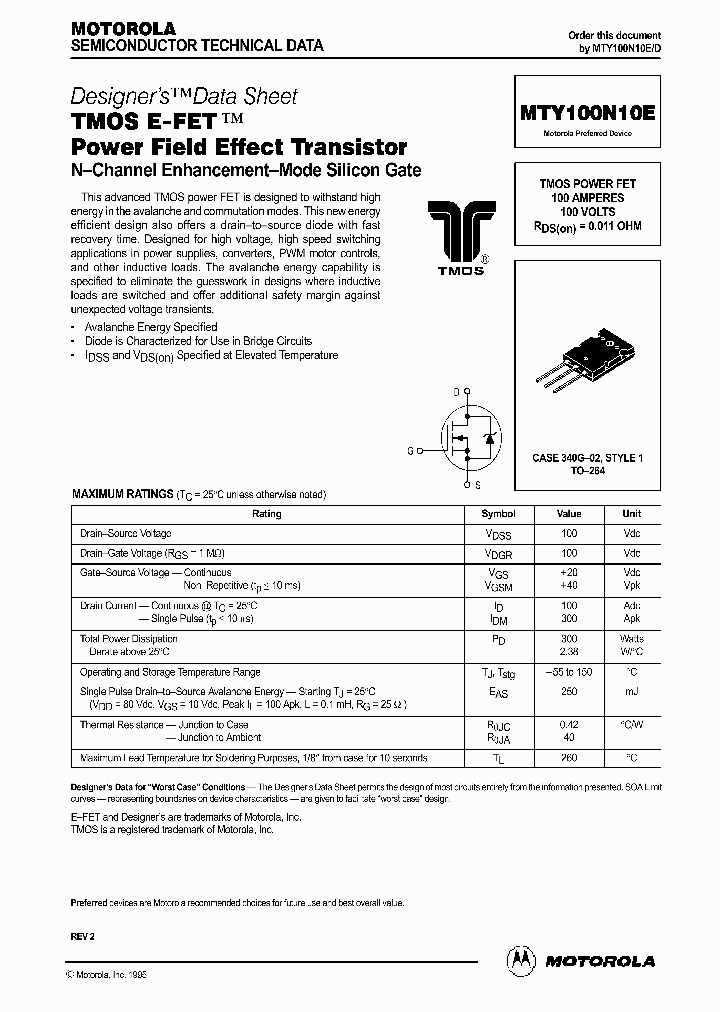 MTY100N10E_112051.PDF Datasheet
