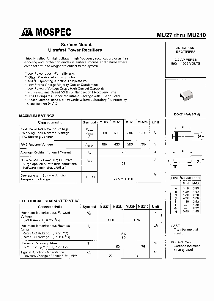 MU210_62286.PDF Datasheet
