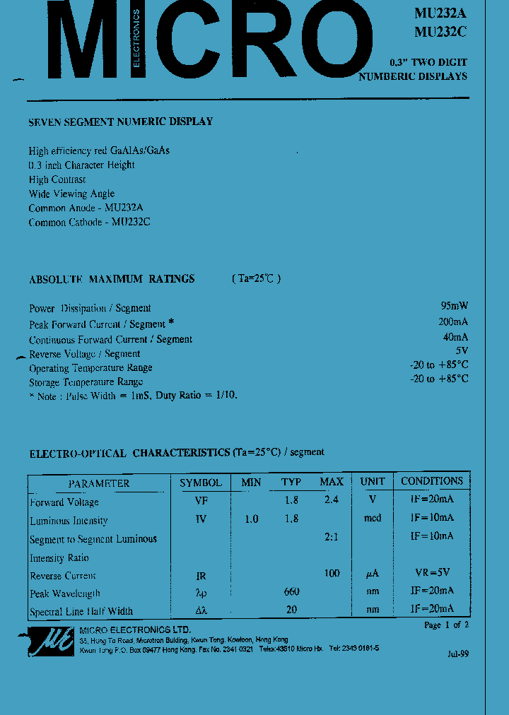 MU232A_62337.PDF Datasheet