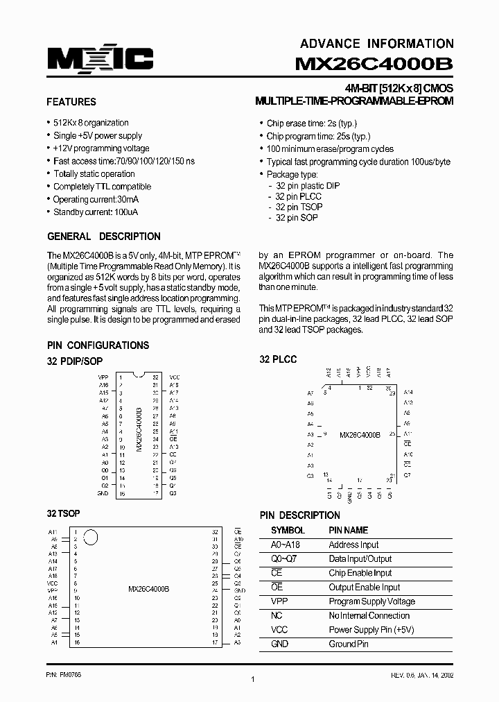 MX26C4000B_41999.PDF Datasheet