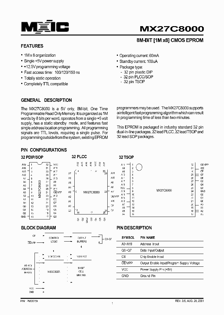 MX27C8000_170773.PDF Datasheet