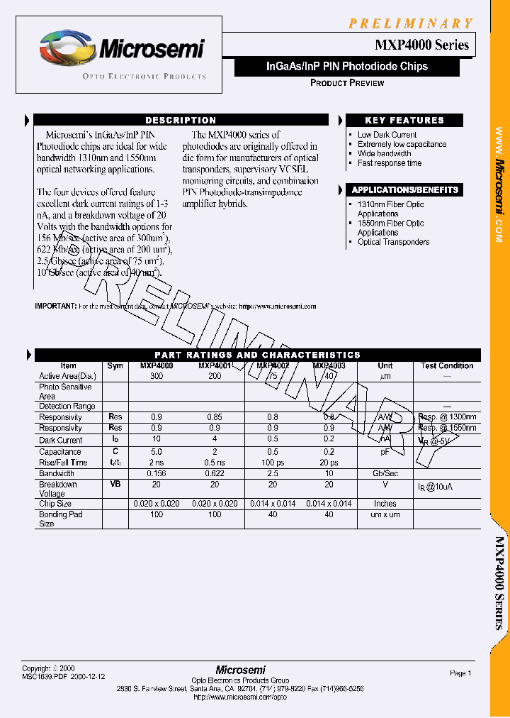 MXP4001_115906.PDF Datasheet