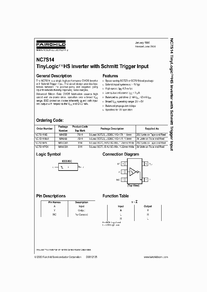 NC7S14_164451.PDF Datasheet