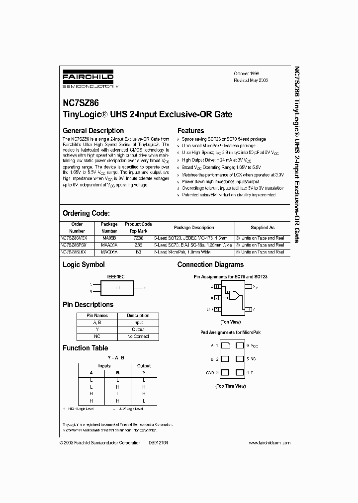 NC7SZ86M5X_41490.PDF Datasheet