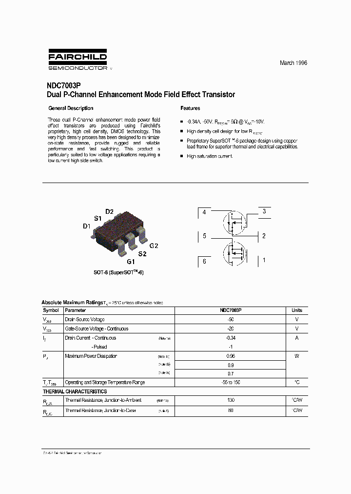 NDC7003P_155312.PDF Datasheet