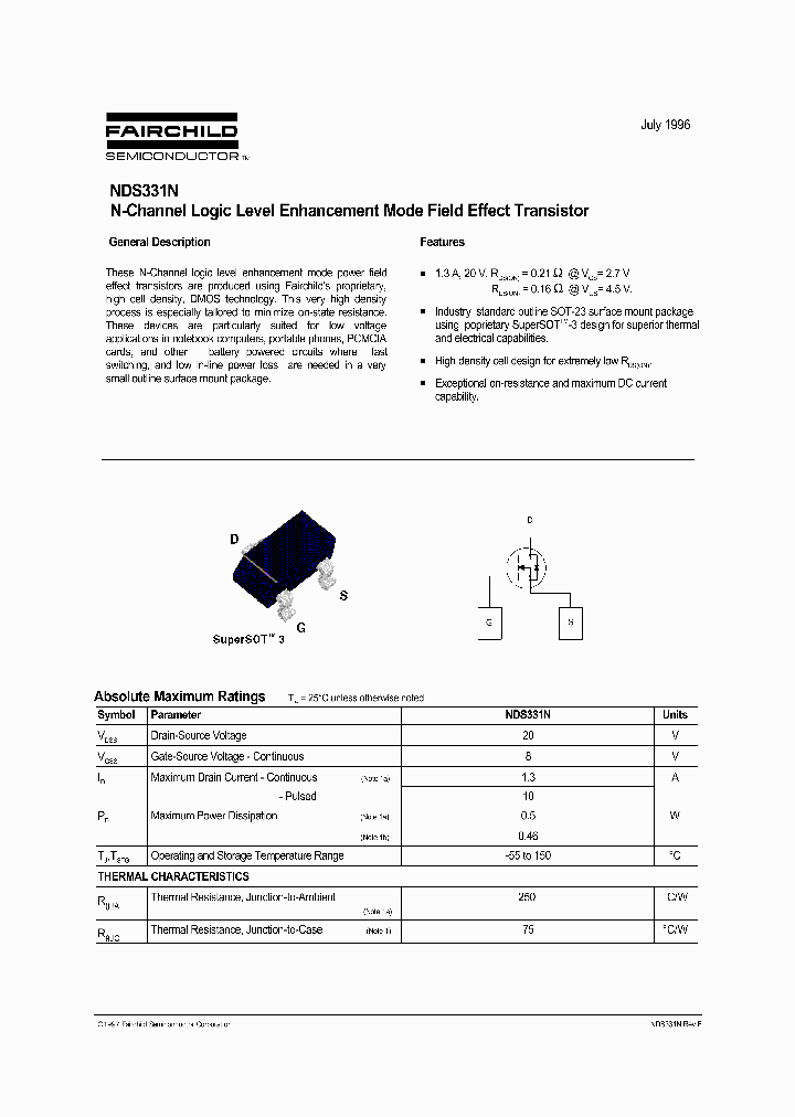 NDS331N_173839.PDF Datasheet