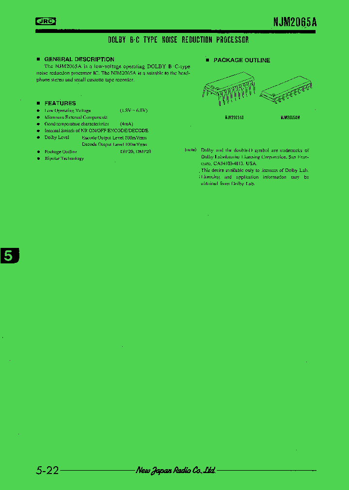 NJM2065_83959.PDF Datasheet