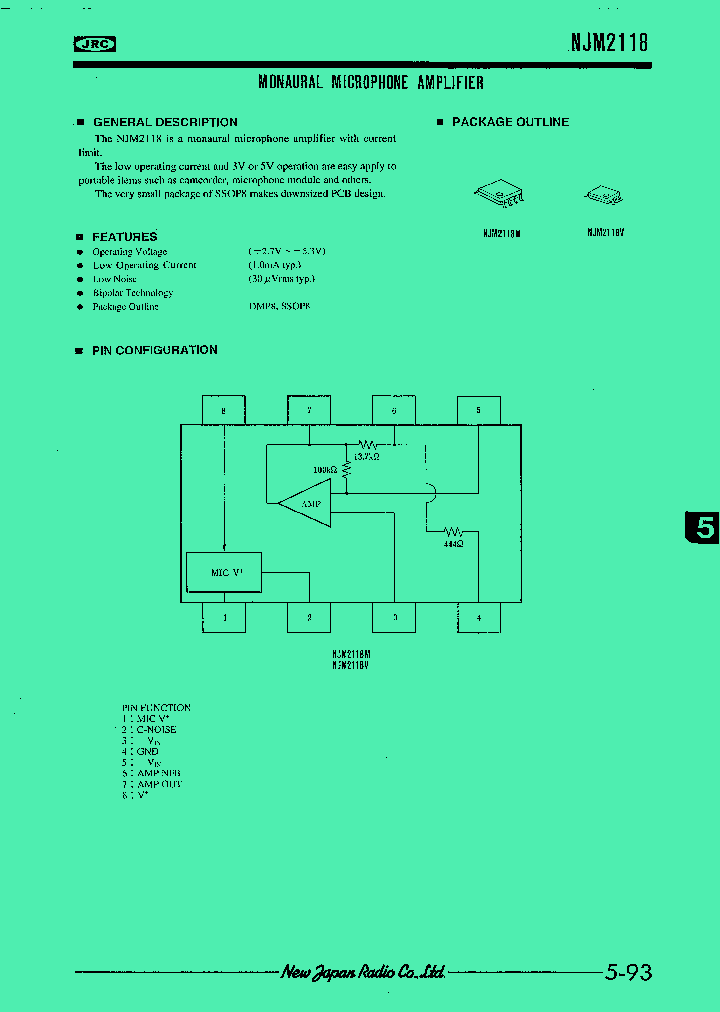NJM2118_32697.PDF Datasheet