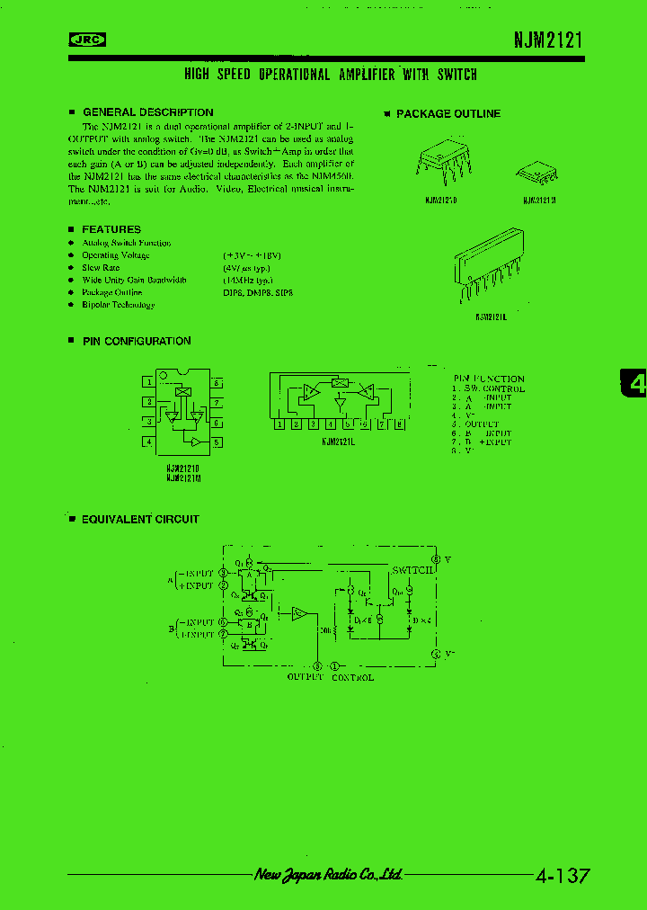 NJM2121_102665.PDF Datasheet