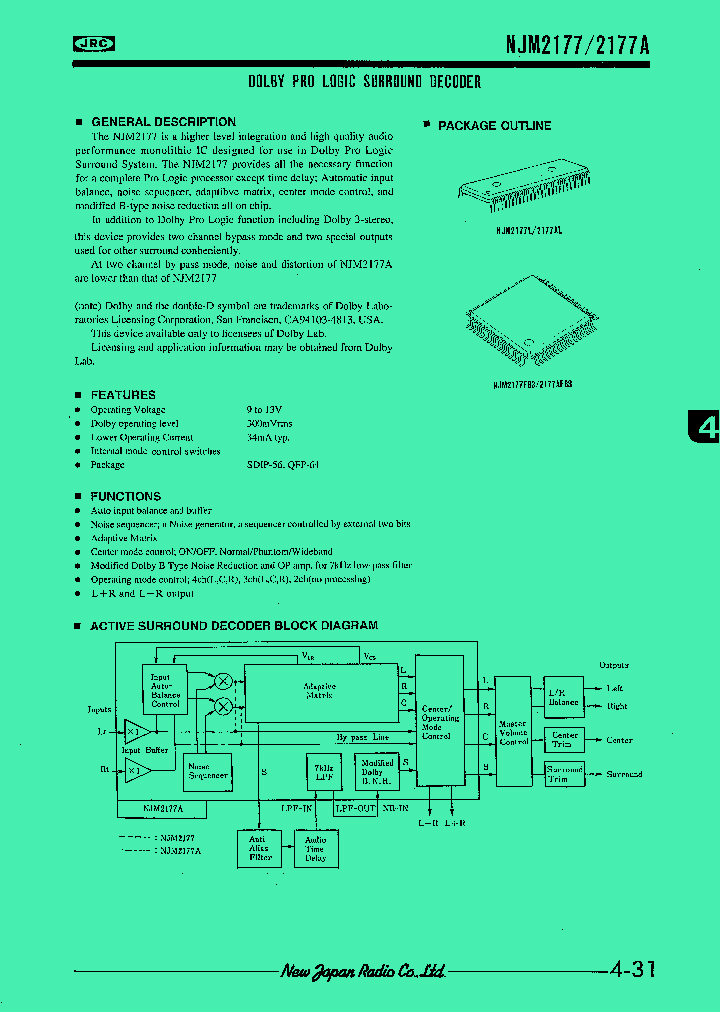 NJM2177_150598.PDF Datasheet