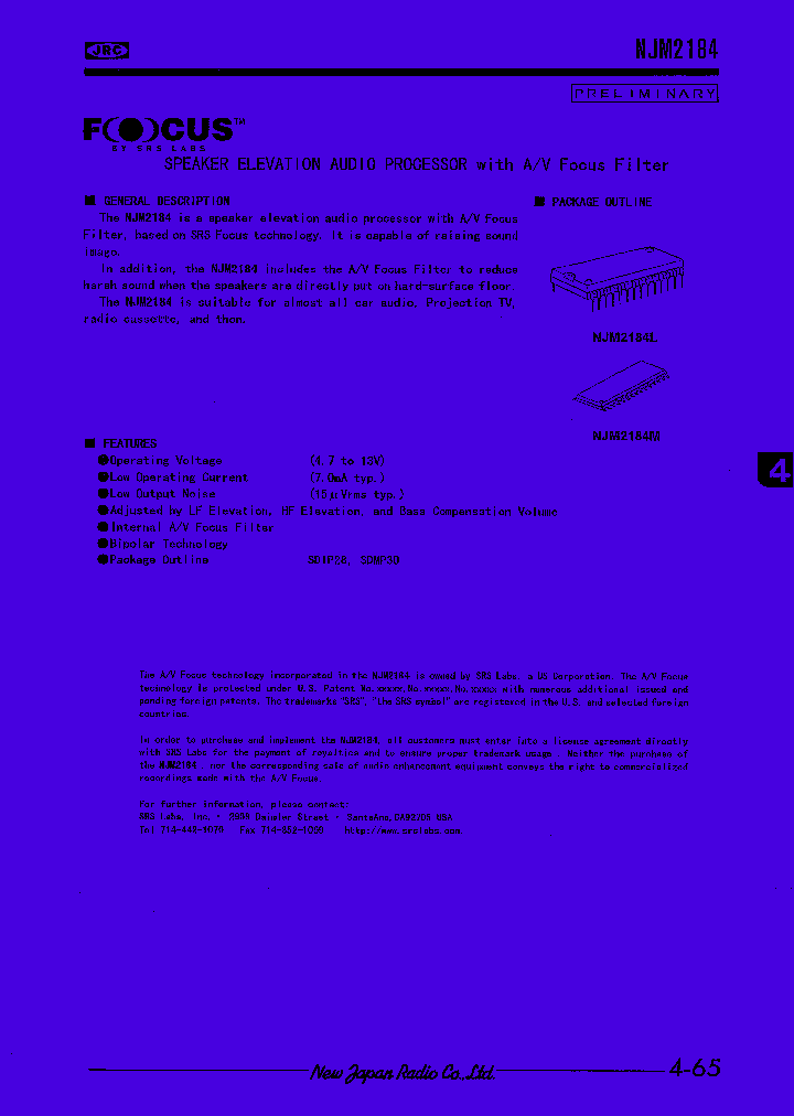 NJM2184_155405.PDF Datasheet