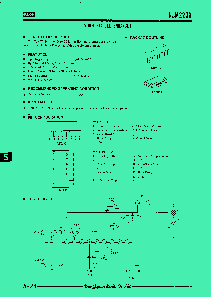 NJM2209_33389.PDF Datasheet