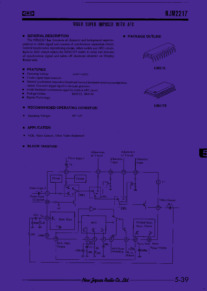NJM2217_159620.PDF Datasheet