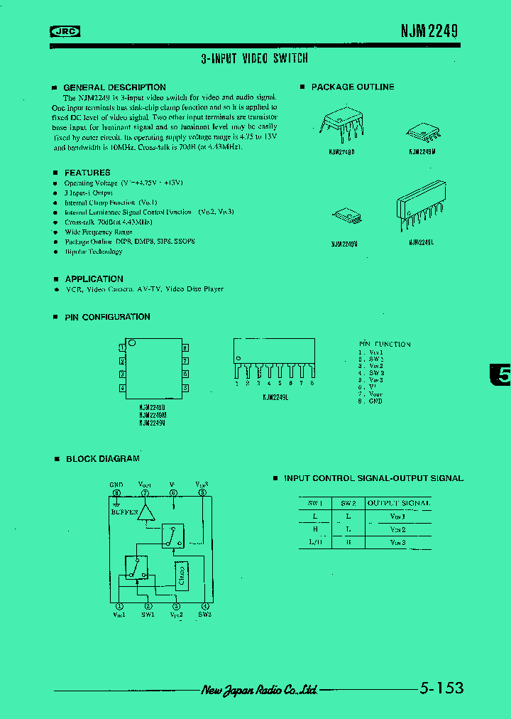 NJM2249_33482.PDF Datasheet