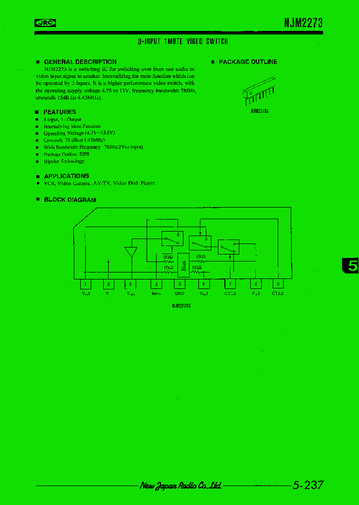 NJM2273_33487.PDF Datasheet