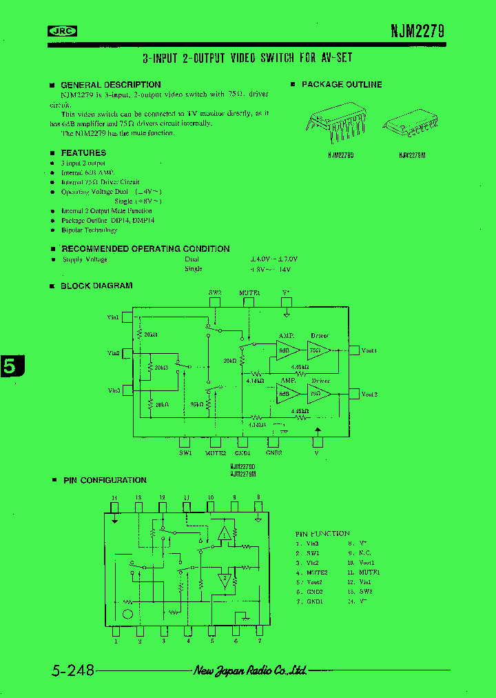 NJM2279_33491.PDF Datasheet