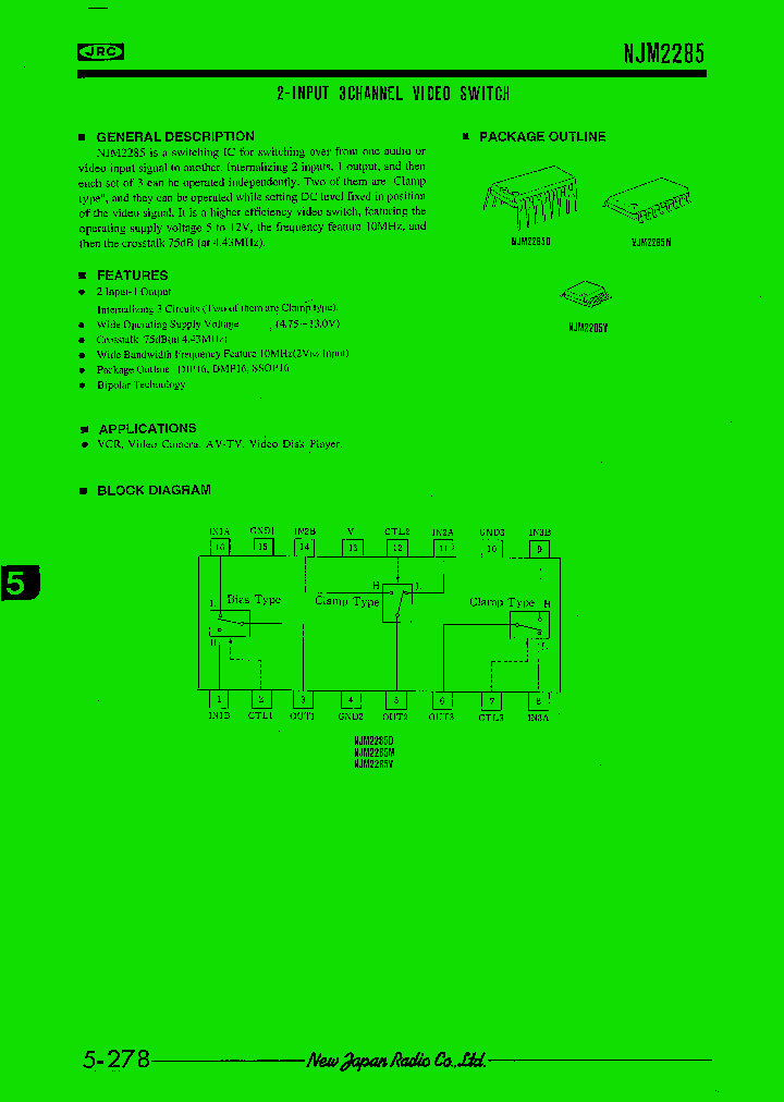 NJM2285_106401.PDF Datasheet