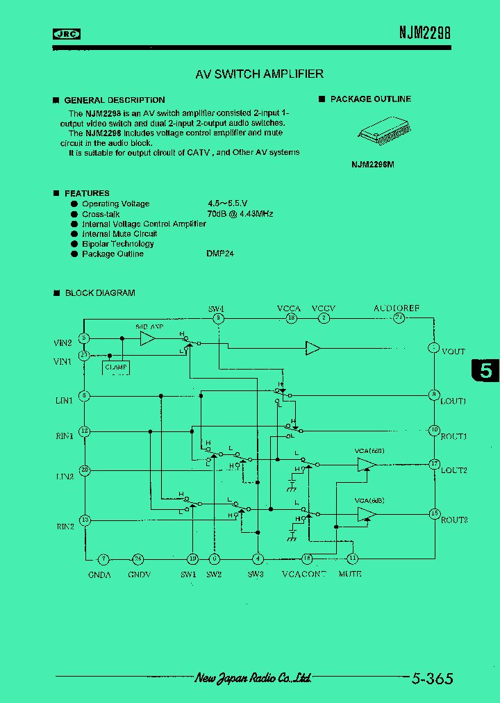 NJM2298_33508.PDF Datasheet