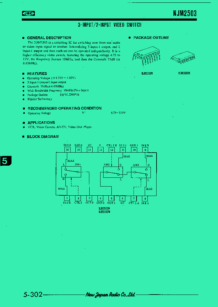 NJM2503_79653.PDF Datasheet