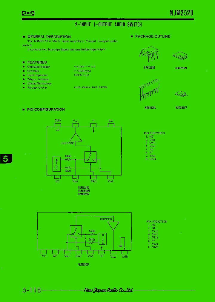 NJM2520_95810.PDF Datasheet