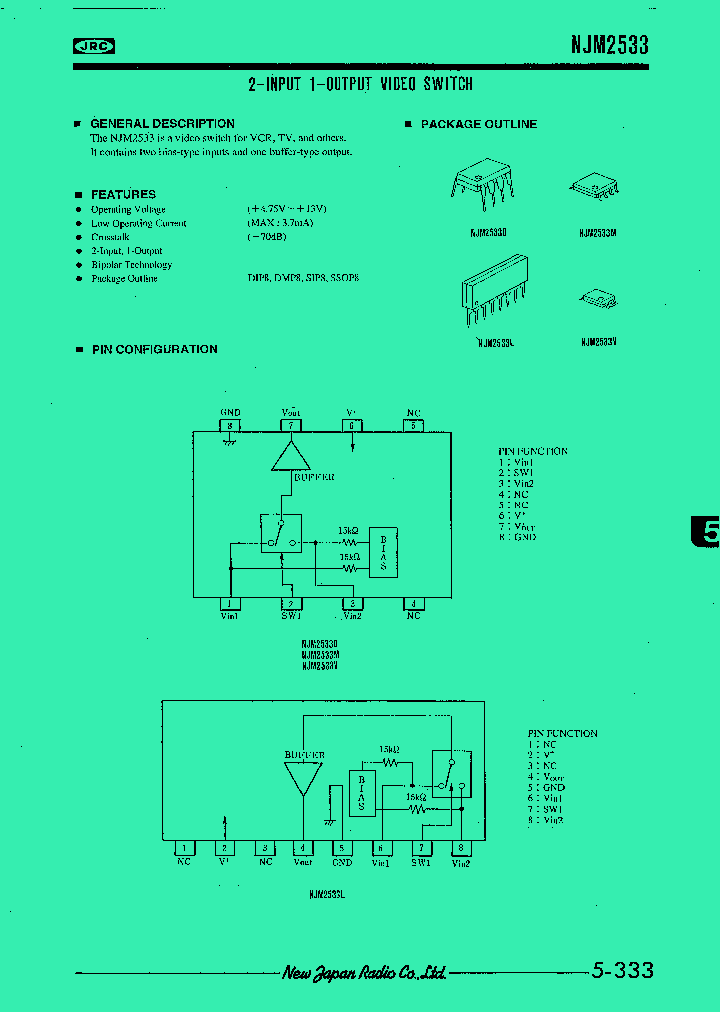 NJM2533_33513.PDF Datasheet