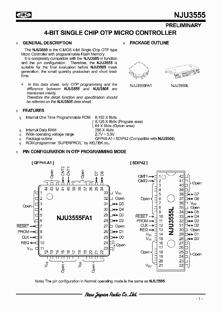 NJU3555_62548.PDF Datasheet
