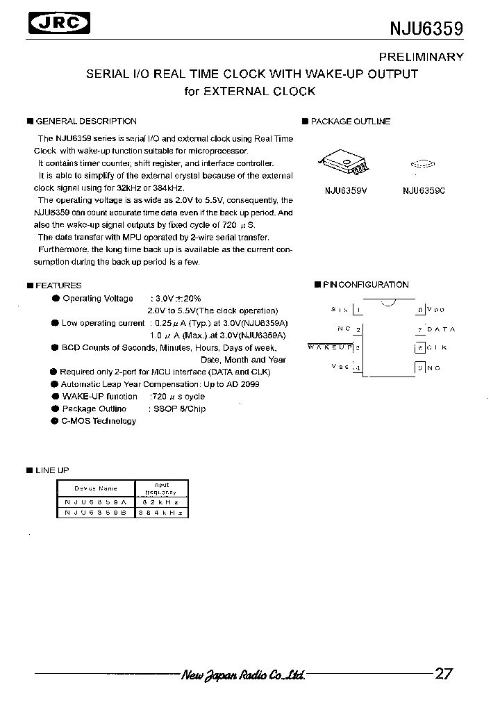 NJU6359_61351.PDF Datasheet