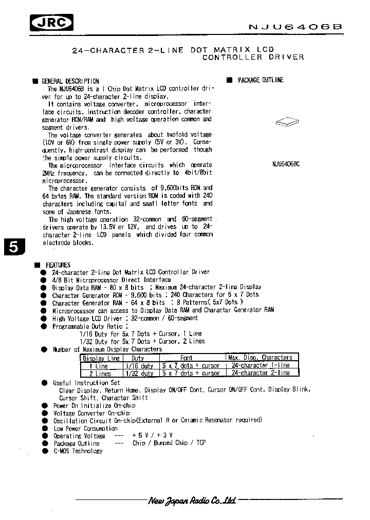 NJU6406B_61394.PDF Datasheet
