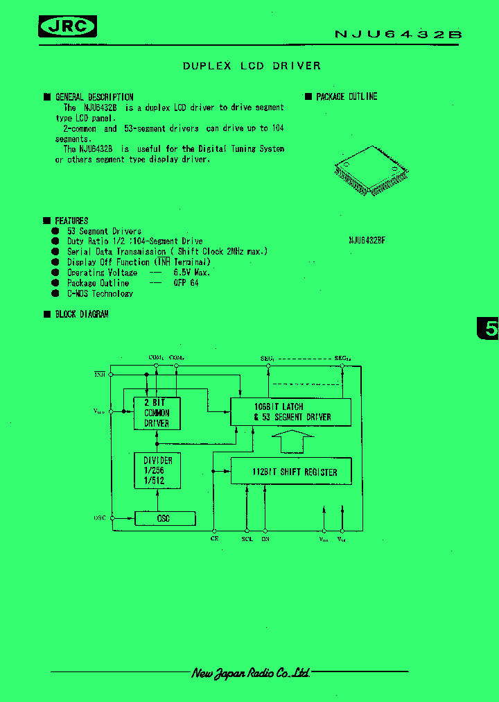 NJU6432_61435.PDF Datasheet