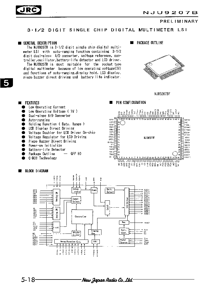 NJU9207B_147441.PDF Datasheet