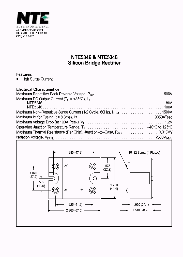 NTE5346_69998.PDF Datasheet