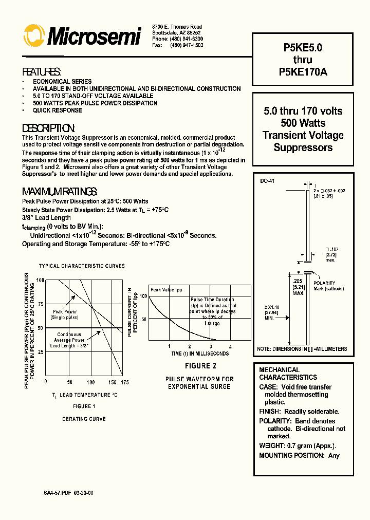 P5KE60_158766.PDF Datasheet