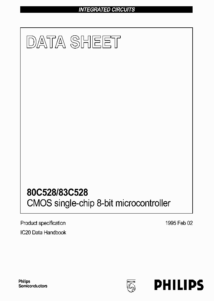 P87C528EBAAA_126540.PDF Datasheet