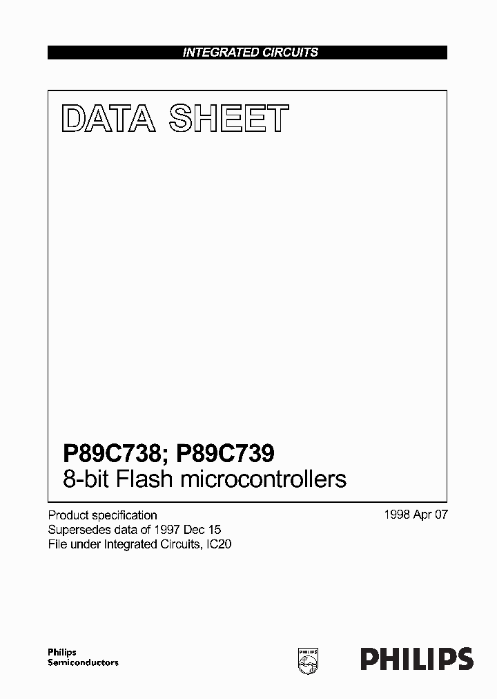 P89C738_118614.PDF Datasheet