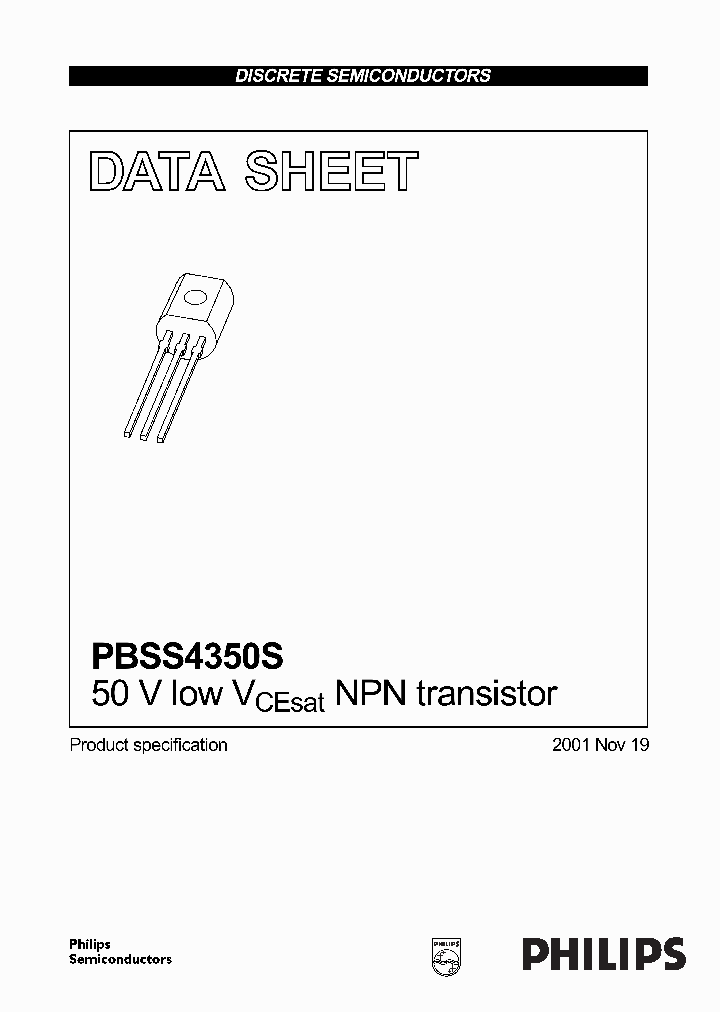 PBSS4350S_137167.PDF Datasheet