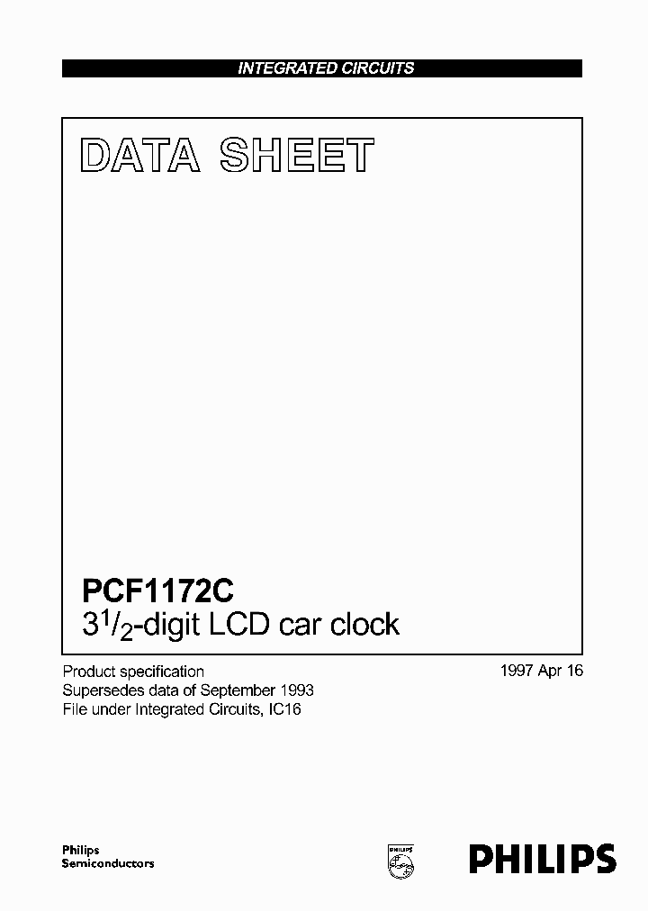 PCF1172C_13027.PDF Datasheet