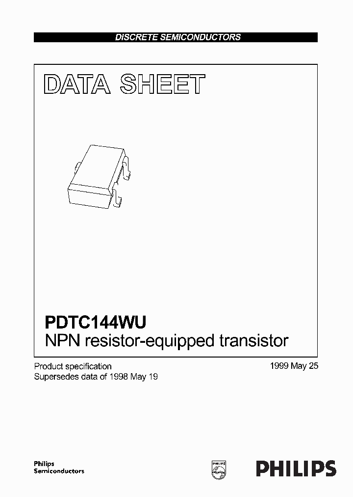 PDTC144WU_93262.PDF Datasheet