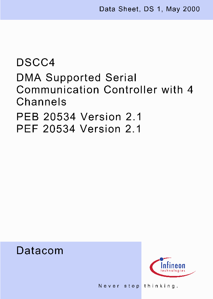 PEB20534_125335.PDF Datasheet